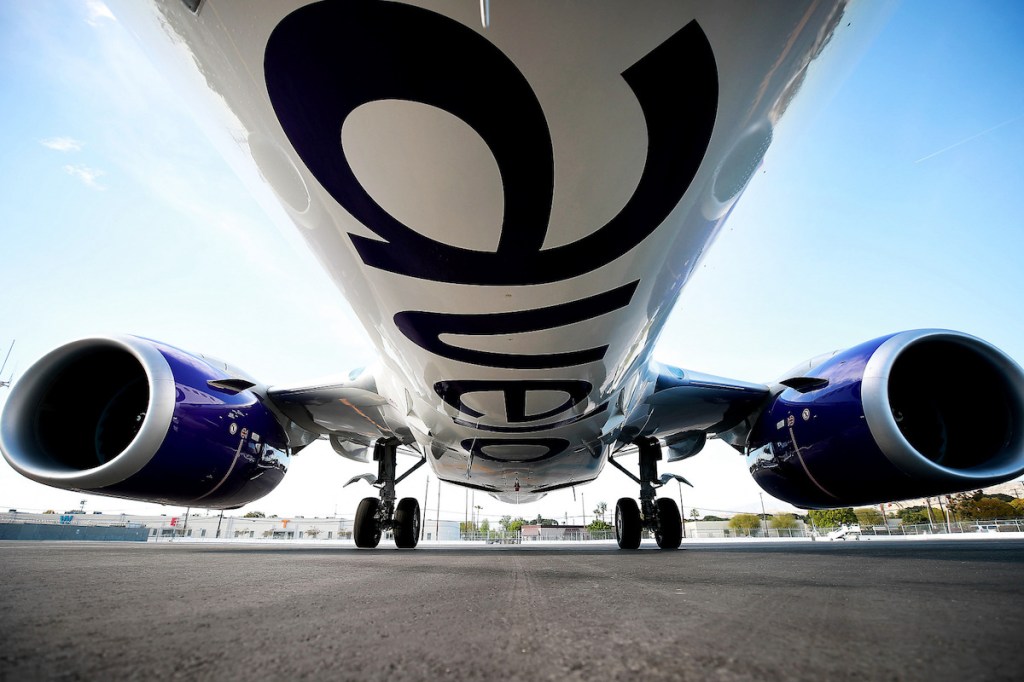 Avelo aircraft belly