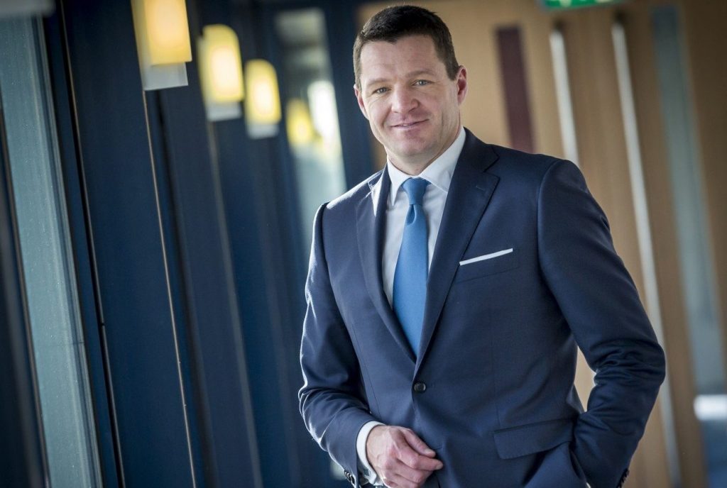 Outgoing CEO Pieter Elbers