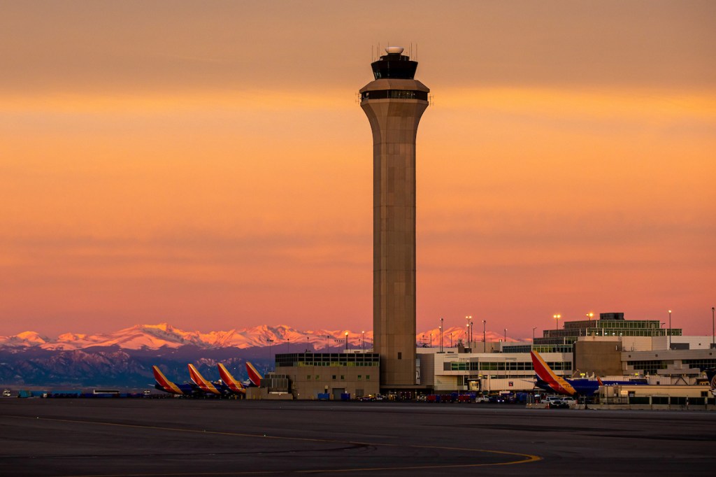 Denver Airport control tower